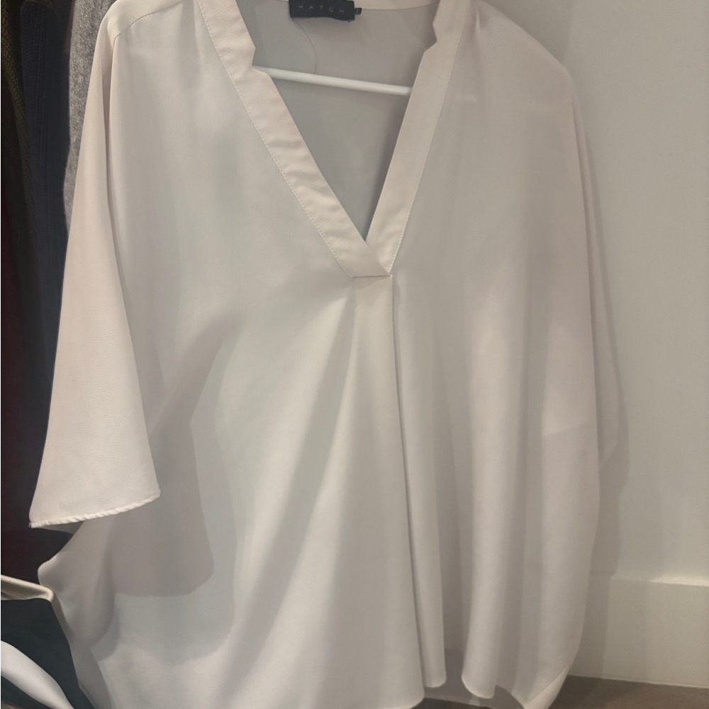 Hatch Cream Maternity Top